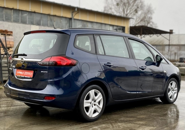 Opel Zafira cena 32900 przebieg: 220000, rok produkcji 2012 z Pisz małe 172